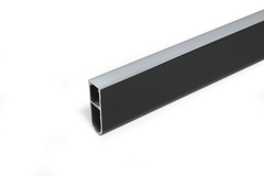 Mec rack kastbaar led profiel 3m zwart